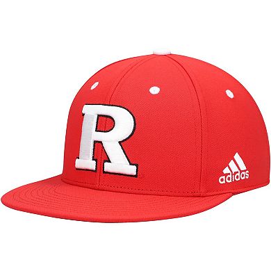 Men's adidas Scarlet Rutgers Scarlet Knights On-Field Baseball Fitted Hat