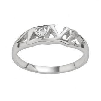 Traditions Jewelry Company Sterling Silver Cubic Zirconia Ring