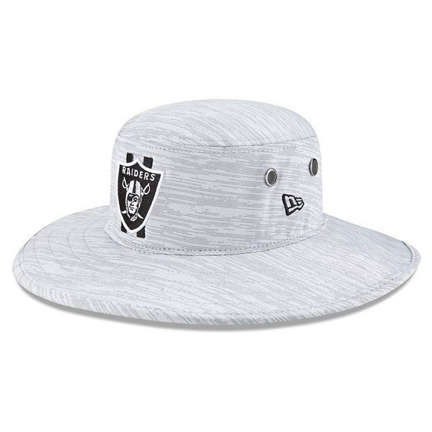 Las Vegas Raiders New Era 2021 NFL Training Camp 39THIRTY Flex Hat - White