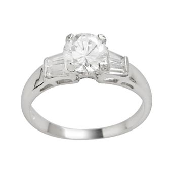 Traditions Jewelry Company Sterling Silver Cubic Zirconia Ring