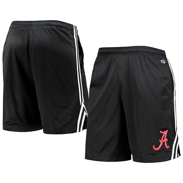 Men's Champion Black Alabama Crimson Tide Team Lacrosse Shorts