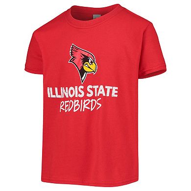 Youth Red Illinois State Redbirds Team T-Shirt