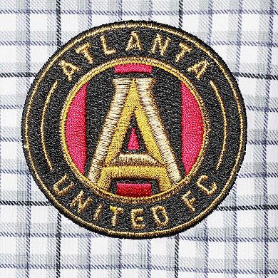 Men's Antigua Gray Atlanta United FC Deliver Polo