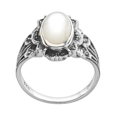 Traditions Jewelry Company Sterling Silver Mother-of-Pearl Ring