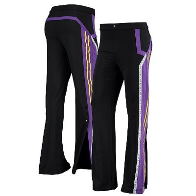 Women s Qore Purple Los Angeles Lakers Nostalgic Tracksuit Pants