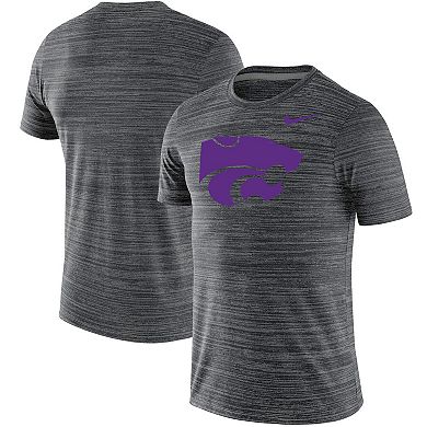 Men's Nike Black Kansas State Wildcats Big & Tall Velocity Performance T-Shirt