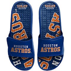 Houston Astros Women's Sequin Slide Sandals