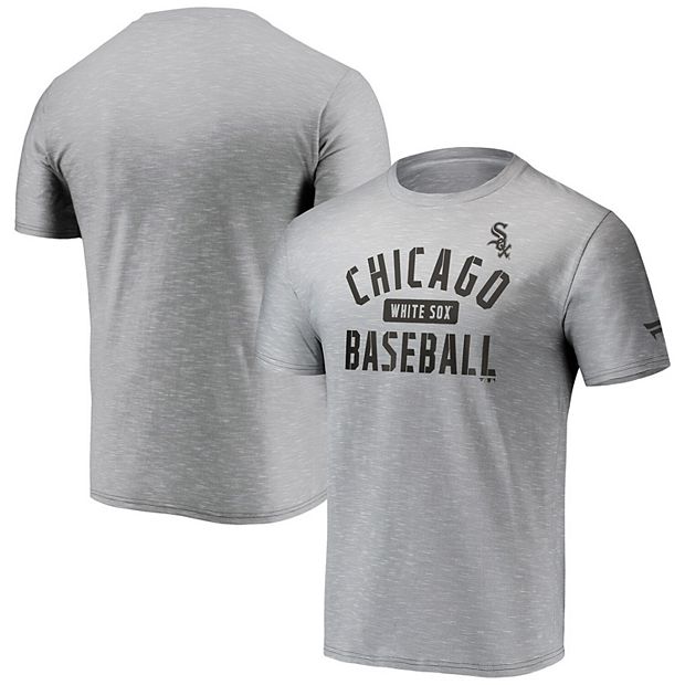 Chicago White Sox Cutter & Buck Advantage Tri-Blend Space Dye Mens