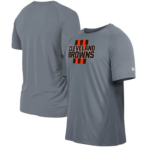 Cleveland Browns New Era Women's Training Camp Raglan V-Neck T