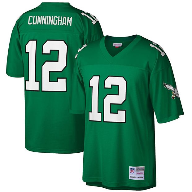 ★Mitchell & Ness Randall Cunningham Kelly 関税込★ Men's Randall Cunningham Kelly Green Philadelphia Eagles