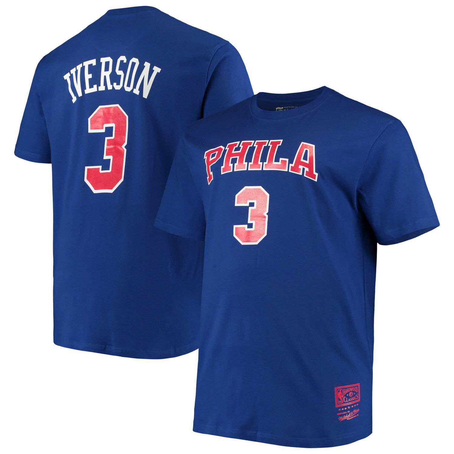 sixers iverson t shirt