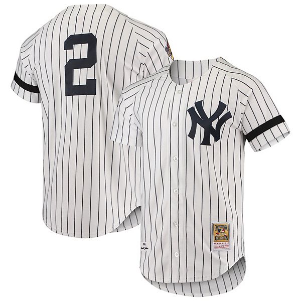 Men's Mitchell & Ness White New York Yankees Cooperstown