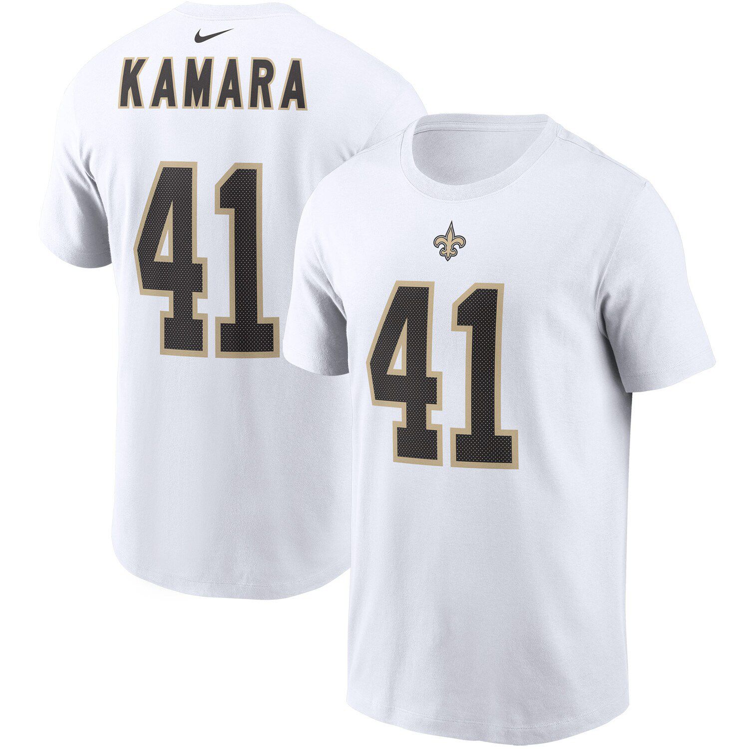 Toddler Nike Alvin Kamara Black New Orleans Saints Game Jersey Size: 2T