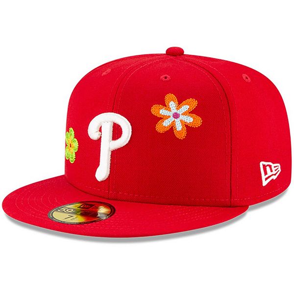 New Era 59Fifty Chain Stitch Philadelphia Phillies Hat - White