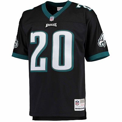 Men's Mitchell & Ness Brian Dawkins Black Philadelphia Eagles Big