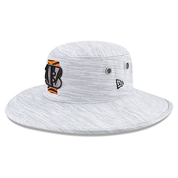 Men's New Era Gray Cincinnati Bengals 2021 NFL Training Camp Official  Panama Bucket Hat