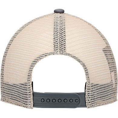 Men's '47 Charcoal/Natural Detroit Lions Flagship MVP Snapback Hat