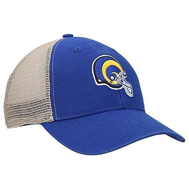 Men's '47 Royal/Natural Los Angeles Rams Flagship MVP Snapback Hat