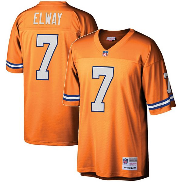 Men's Denver Broncos John Elway Mitchell & Ness Platinum NFL 100 Retired  Player Legacy Jersey