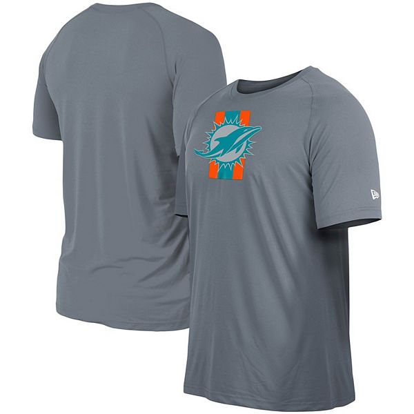 Miami Dolphins Summer Short Sleeve Tops Swim Trunks Set Travel