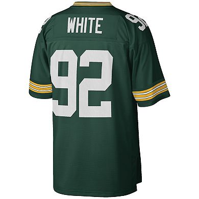 Men's Mitchell & Ness Reggie White Green Green Bay Packers Big & Tall 1996 Retired Player Replica Jersey