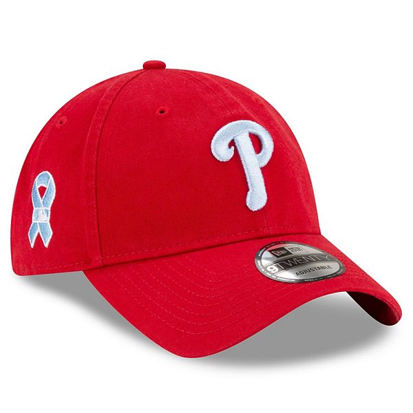 New Era 9TWENTY Philadelphia Phillies Father's Day Dad Cap in Red | 60353181