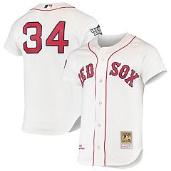 Men's Boston Red Sox Nike White Alternate Authentic Team Jersey