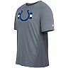 Men's New Era Gray Indianapolis Colts Training Camp Raglan T-Shirt