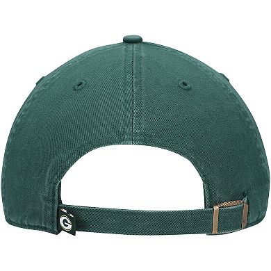 Men's '47 Green Green Bay Packers Clean Up Script Adjustable Hat