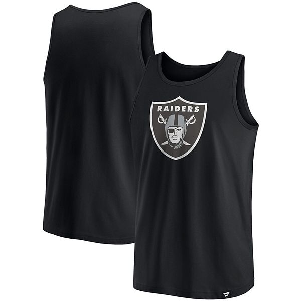 Las Vegas Raiders Men's Sleeveless T-Shirt Black Cotton Tank Top Men's Gym  Vest