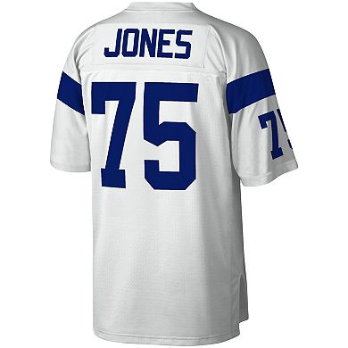 Men's Mitchell & Ness Deacon Jones White Los Angeles Rams Legacy Replica Jersey