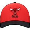 Men's Mitchell & Ness Red/Black Chicago Bulls Hardwood Classics Wool Two-Tone Redline Snapback Hat