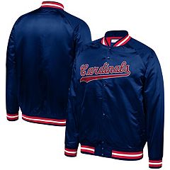 Cardinal satin baseball outlet jacket