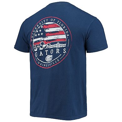 Men's Navy Florida Gators Campus Americana T-Shirt
