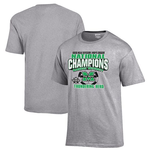 Men's Gray Marshall Thundering Herd 2020 NCAA Men's Soccer National ...