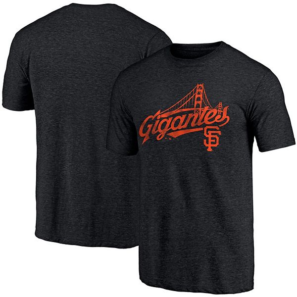 Fanatics Men's Orange San Francisco Giants Official Logo T-Shirt