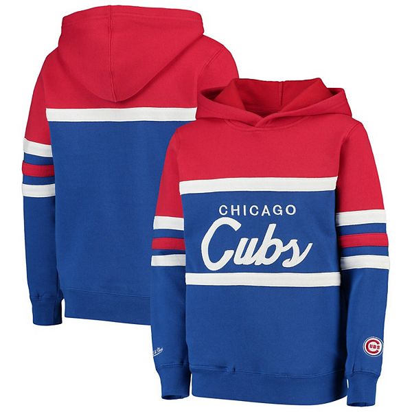 Chicago Cubs Mitchell & Ness Head Coach Hoodie - Royal