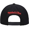 Men's Mitchell & Ness Black Houston Rockets Foundation Script Snapback Hat