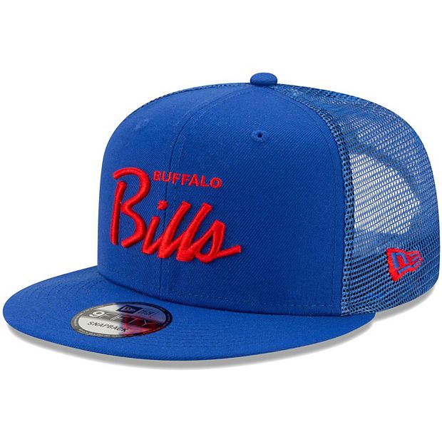 Buffalo Bills New Era Women's Script 9TWENTY Adjustable Hat- Royal