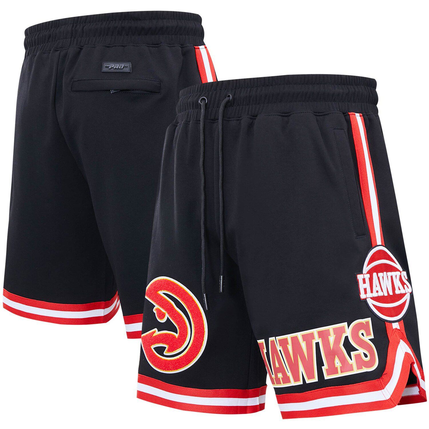 Image for Unbranded Men's Pro Standard Black Atlanta Hawks Chenille Shorts at Kohl's.