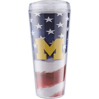 Michigan Wolverines 22oz. Tritan Americana Tumbler