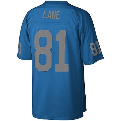 Men's Mitchell & Ness Richard Lane Blue Detroit Lions Legacy Replica Jersey