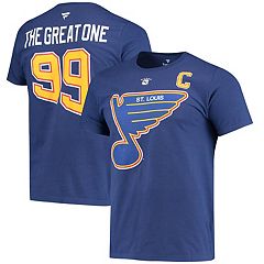 St. Louis Blues Kickoff Lace Up Tri-Blend Long Sleeve Shirt