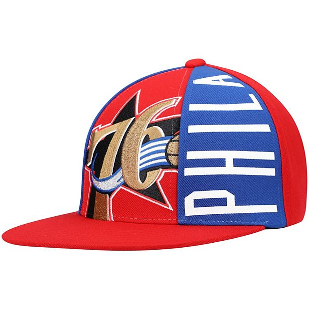 Philadelphia 76ers Mitchell & Ness Insider Hardwood Classics Snapback Hat