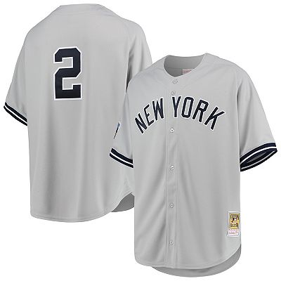 Men's Mitchell Ness Derek Jeter Gray New York Yankees 1998