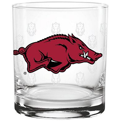 Arkansas Razorbacks 14oz. Dad Rocks Glass