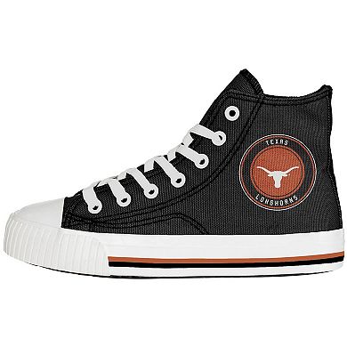 Youth FOCO Texas Longhorns High Top Canvas Shoes