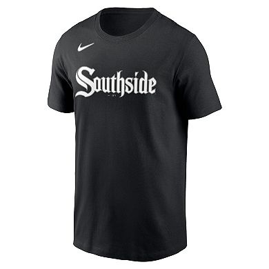 Nike Youth Chicago White Sox Yoan Moncada #10 Black T-Shirt