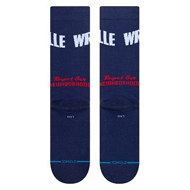 Men's Stance Navy Chicago Cubs 2021 City Connect Crew Socks
