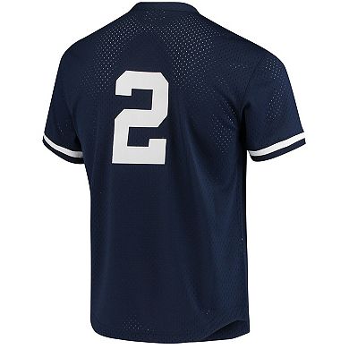 Men's Mitchell & Ness Derek Jeter Navy New York Yankees Cooperstown Collection 1995 Batting Practice Jersey